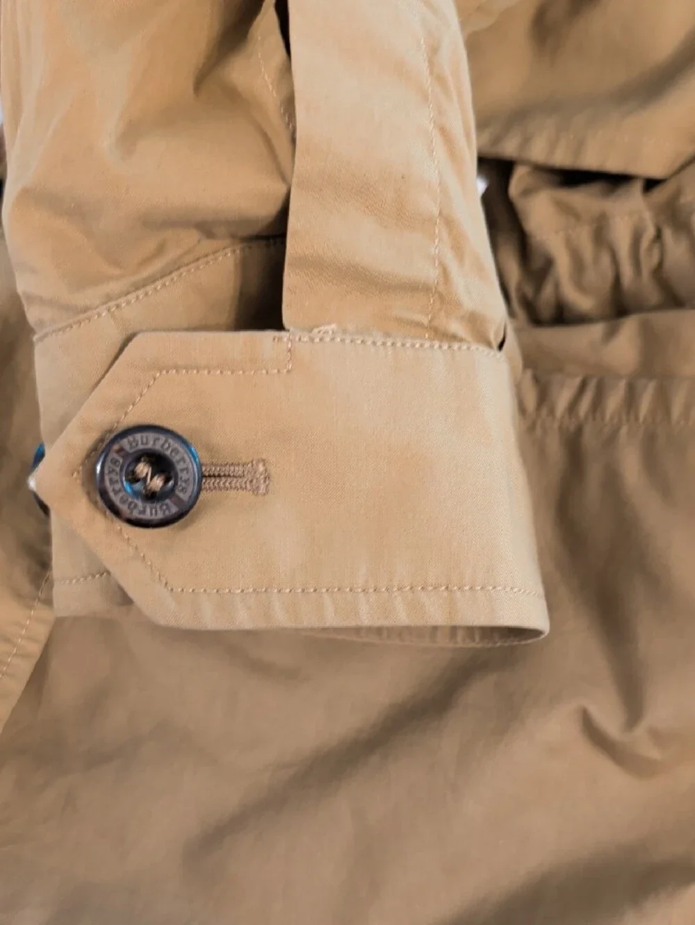 Burberrys Lightweight Jacket Mustard Med - Picture 4 of 7